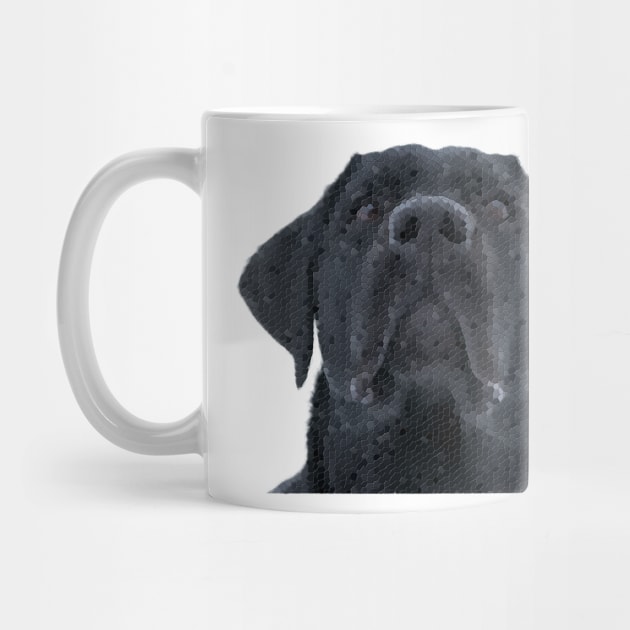 Black Labrador - Low Poly by AnimaliaArt